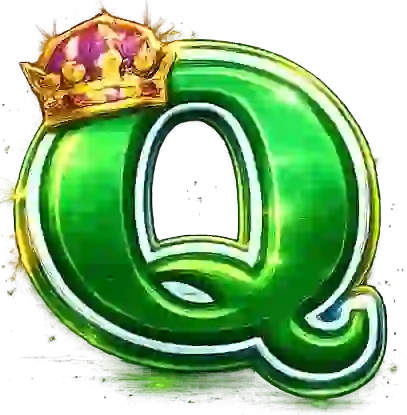 Q Symbol im Huff N Puff Money Mansion Slot