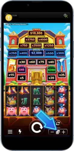 Huff N Puff Money Mansion Slot starten
